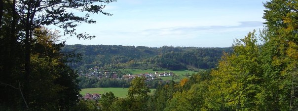 Herrliche Landschaft rund um Oberrot