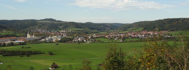 Blick auf Oberrot
