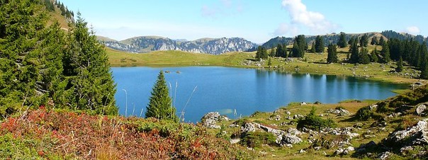 Herrliche Landschaft mit vielen Attraktionen