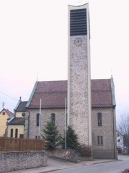 Außenansicht katholische Kirche