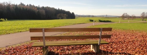 Zeit nehmen und die Landschaft genießen