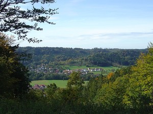 Blick auf Oberrot